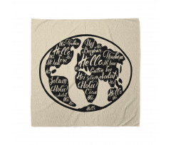 Hello in Various Languages Bandana