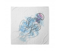 Outline Curly Tentacles Bandana