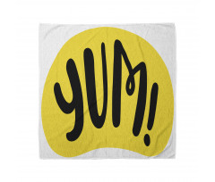 Lettering in Funny Text Font Bandana