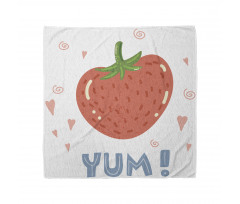 Lettering with a Strawberry Bandana