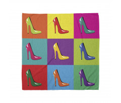 Colorful Shoes Pop Art Bandana