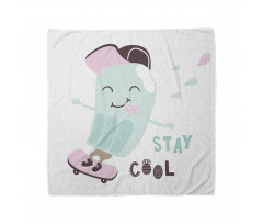 Funny Skateboard Popsicle Bandana