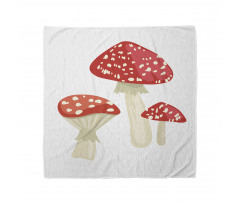 Simple Cartoon Toadstool Bandana