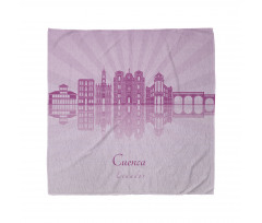 Cuenca City Skyline Travel Bandana