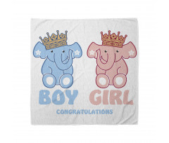 Boy and Girl Twins Bandana