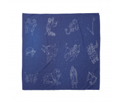 Horoscope Constellation Sky Bandana