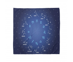 Horoscope Night Star Bandana