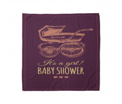 Retro Stroller Girl Bandana