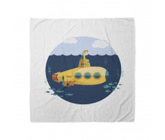 Nautical Wave Fish Bubble Bandana