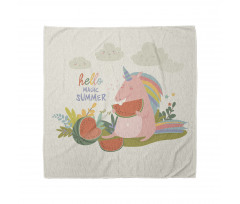 Summer Unicorn Watermelon Bandana