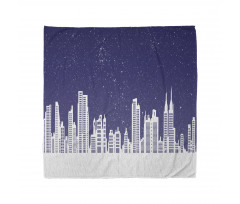 New York Skyline Starry Night Bandana