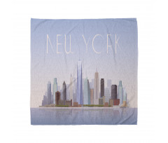 Pastel Tones Big Apple Skyline Bandana