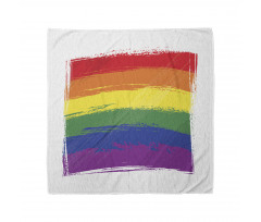 Watercolor Rainbow Flag Love Bandana