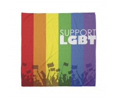 Support LGBT Celebration Flag Bandana