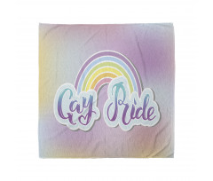 Gay Pride Clouds and Rainbow Bandana