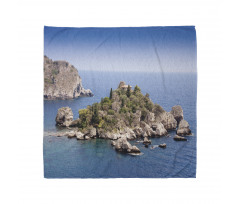 Taormina Beach Rocky Island Bandana