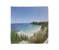 Panoramic Sandy Coastline Bandana