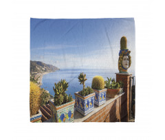 Taormina Coastline Photo Bandana