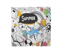 Summer Items Pictogram Bandana