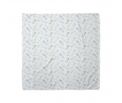 Nautical Outline Animal Bandana