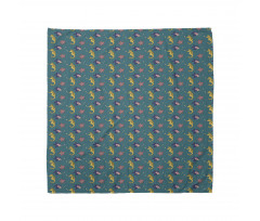 Childish Aquatic Life Art Bandana