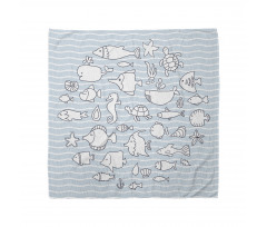 Nursery Underwater Life Bandana