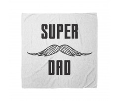 Super Dad with Mustache Bandana