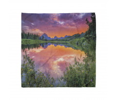 Sunset Reflection River Bandana