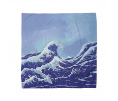 Big Tsunami Ocean Nature Bandana