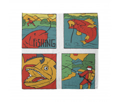 Fisherman Caricature Bandana