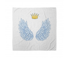 Angel Wings and Crown Above Bandana