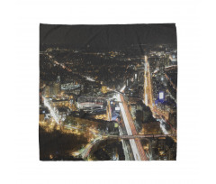 Skyline at Night City Bandana