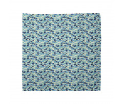 Green and Blue Tones Bandana