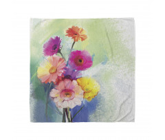 Gerbera Flowers Art Bandana