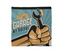 Retro Holding Wrench Bandana