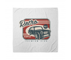 Retro Service Old Car Bandana