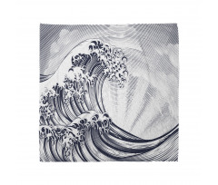 Oriental Japanese Waves Bandana