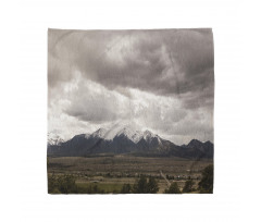 Mountains Colorado Gloomy Bandana