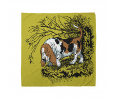 Hunting Dog Woods Bandana