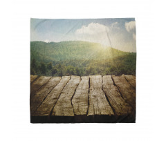 Mountain Side Landscape Bandana