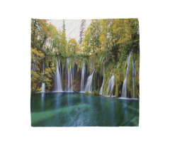 Many Small Waterfalls Photo Bandana