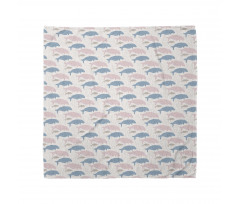 Sea Animals Silhouettes Bandana