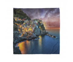 Night View Coast Village Bandana