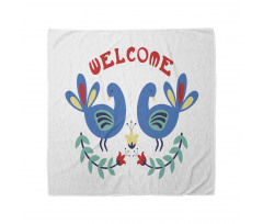 Ornamental Welcome Bandana