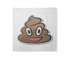 Smiling Face Turd Doodle Bandana