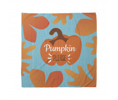 Pumpkin Please Words Bandana