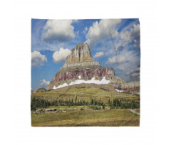 Rugged Peak and Cloudy Sky Bandana