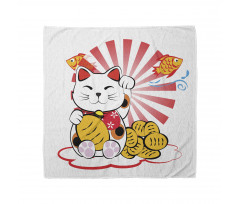 Fishbones Lucky Cat Bandana