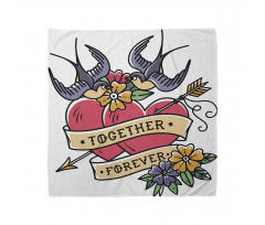 Together Forever Hearts Bandana