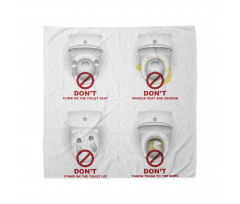 Toilet Bowls Warning Bandana